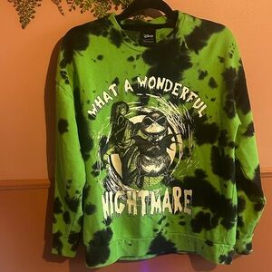 Glow in the dark Nightmare before Christmas Crewneck